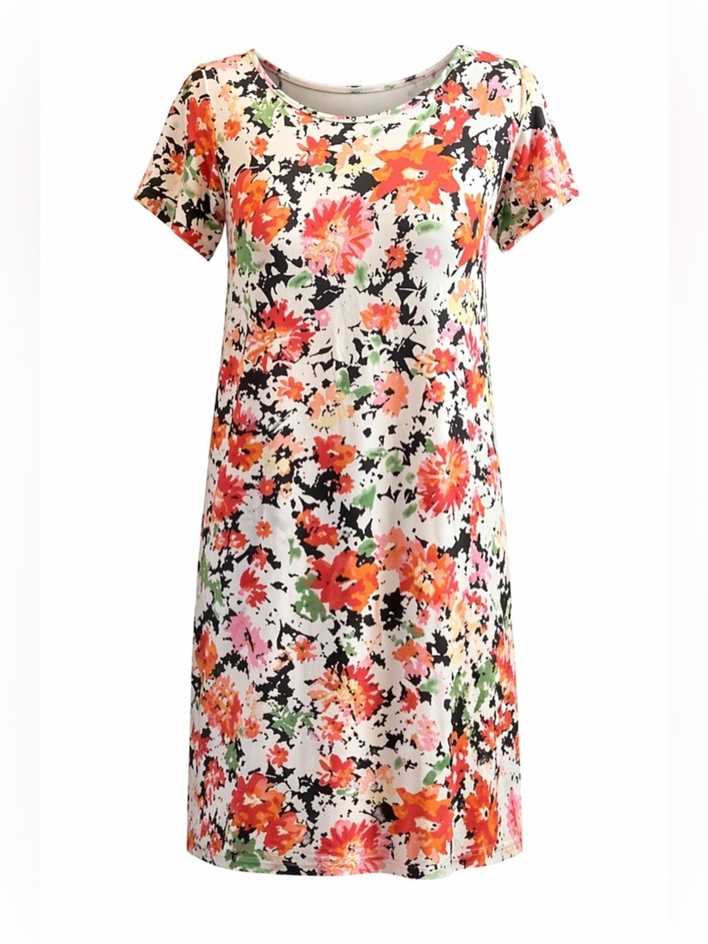 J.Jill Wearever Collection Floral Dress Size XS